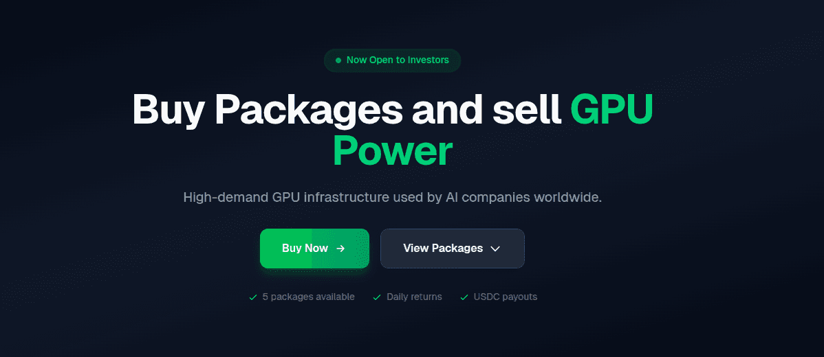 Rent With USDC Infrastructure