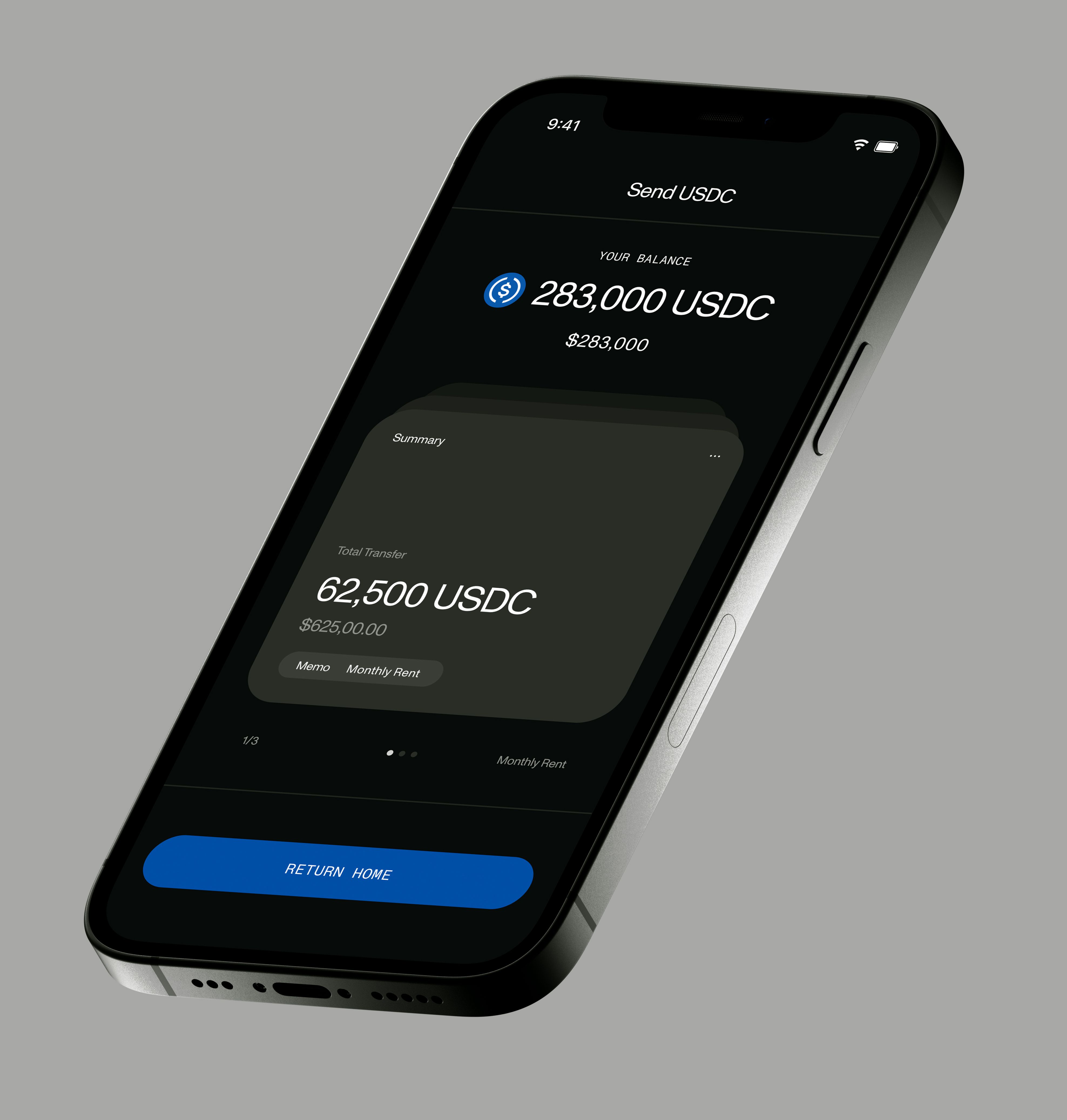 Rent With USDC in
